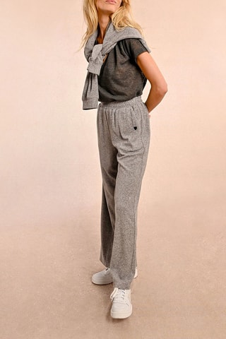 Pantalon - Gris chiné