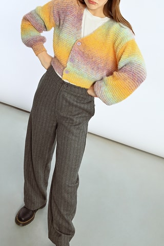 Gilet tie and dye - Jaune