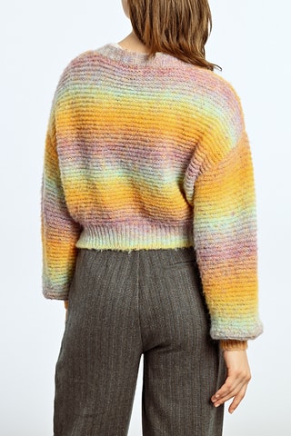 Gilet tie and dye - Jaune