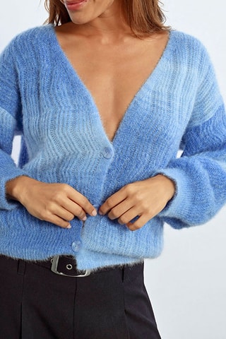Gilet tie and dye - Bleu