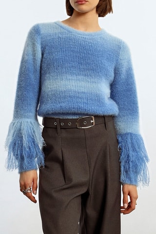 Trui tie and dye - Blauw