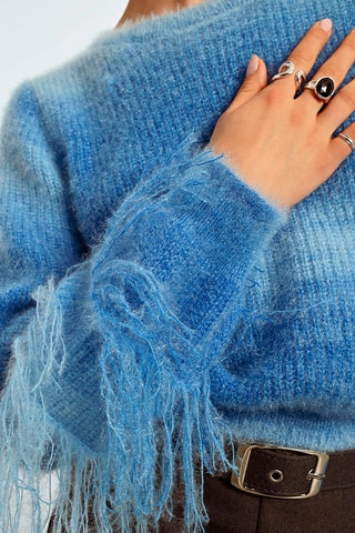 Trui tie and dye - Blauw
