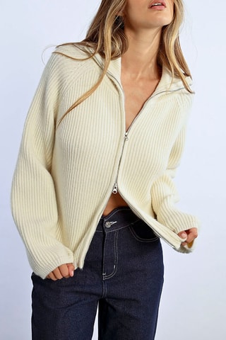 Gilet - Blanc cassé