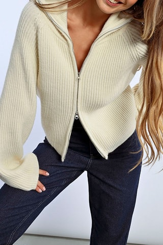 Gilet - Blanc cassé