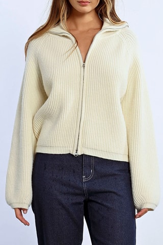 Gilet - Blanc cassé