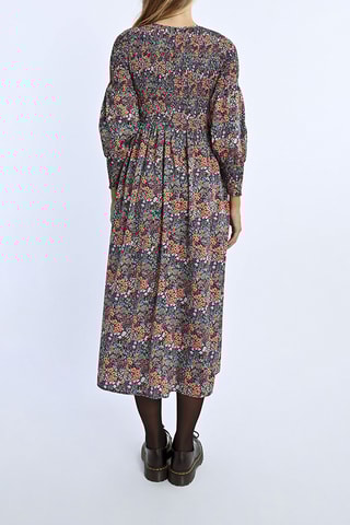 Robe midi - Bleu marine