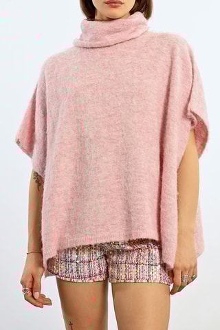 Poncho - Rose