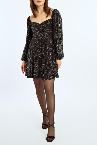 Robe patineuse - Noir