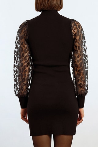 Robe fourreau - Noir