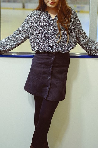 Blouse - Bleu