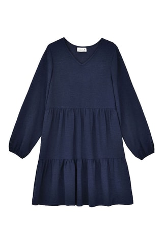 Robe trapèze - Bleu marine