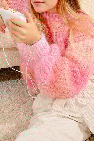 Pull tie and dye - Rose