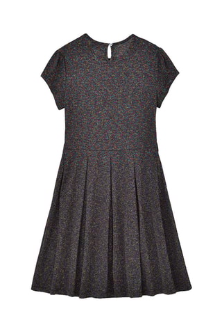 Robe patineuse - Noir chiné