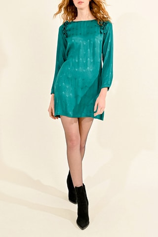 Robe droite - Vert émeraude