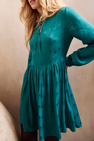 Robe patineuse - Vert émeraude