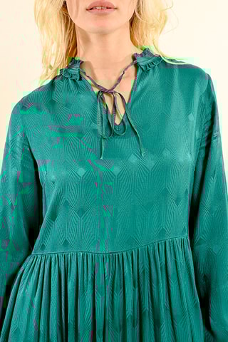 Robe patineuse - Vert émeraude