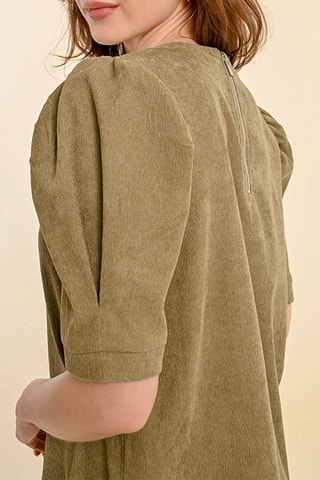 Robe droite - Kaki