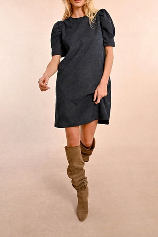 Robe droite - Bleu marine
