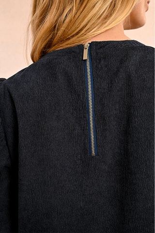 Robe droite - Bleu marine