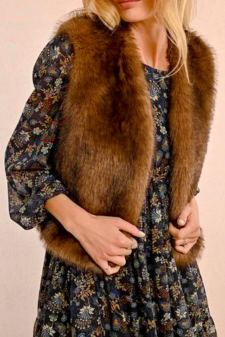 Gilet sans manches - Marron