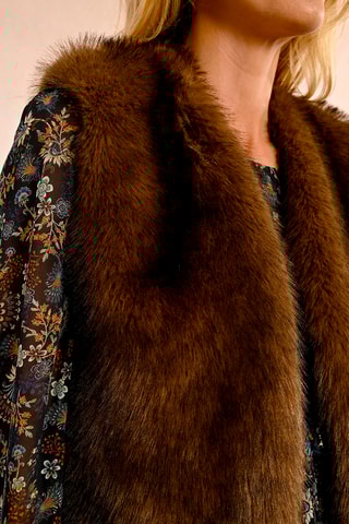 Gilet sans manches - Marron