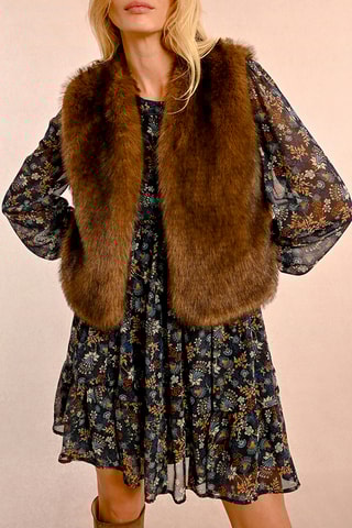 Gilet sans manches - Marron