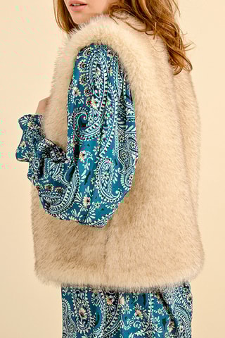 Gilet sans manches - Beige