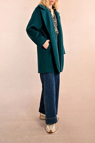 Manteau - Bleu canard