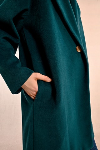 Manteau - Bleu canard