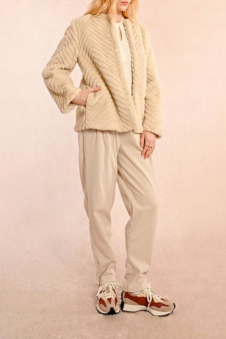 Manteau - Blanc cassé