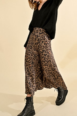 Jupe longue - Kaki