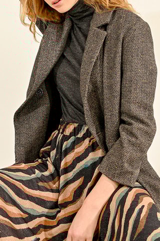 Manteau en laine - Gris