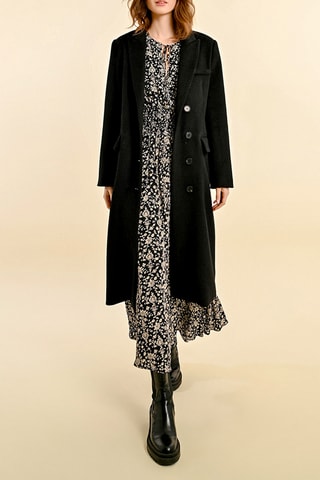 Manteau en laine - Noir