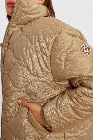 Gewatteerde Jas - Beige
