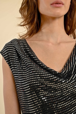 Robe fourreau - Noir