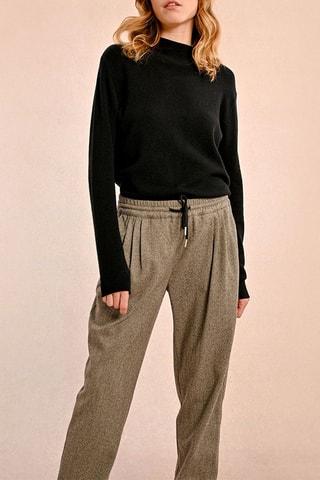 Broek - Zwart en Beige