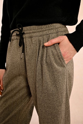 Broek - Zwart en Beige