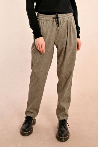Broek - Zwart en Beige