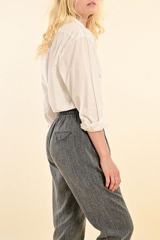 Pantalon - Gris foncé chiné