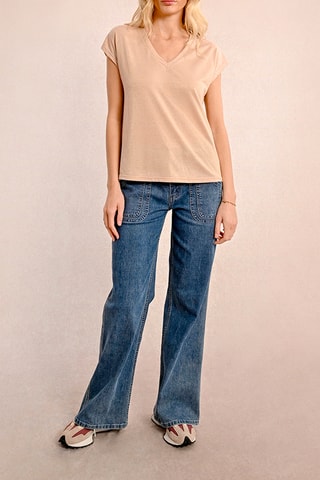 T-shirt - Beige
