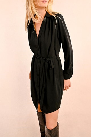 Robe chemise - Noir
