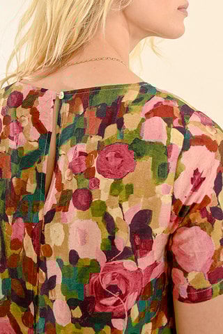 Robe droite - Vert citron