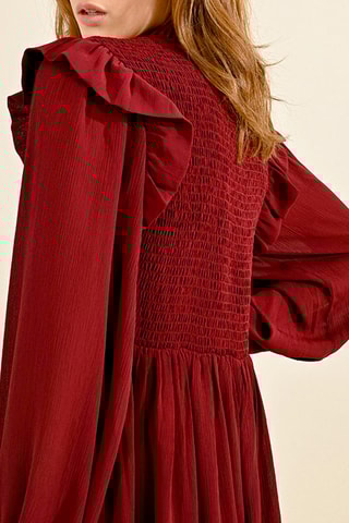Robe patineuse - Bordeaux