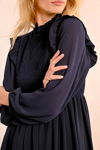 Robe patineuse - Bleu marine