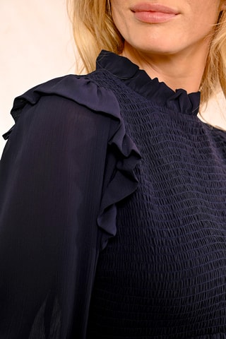 Robe patineuse - Bleu marine