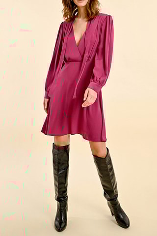 Robe patineuse - Fuchsia