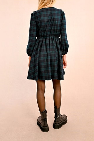 Robe patineuse - Vert foncé