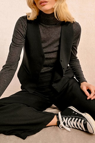 Gilet sans manches - Noir