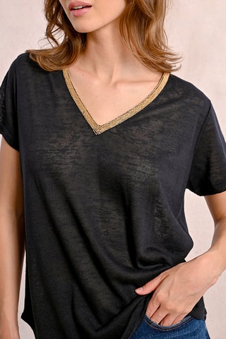 T-shirt - Zwart