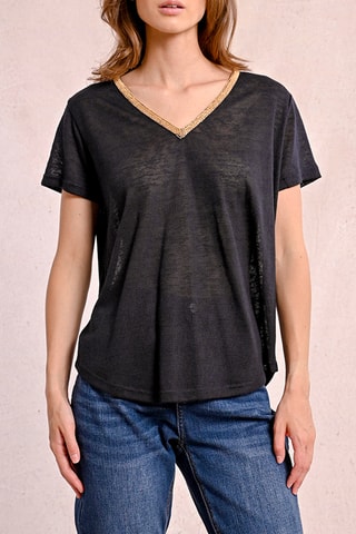 T-shirt - Zwart
